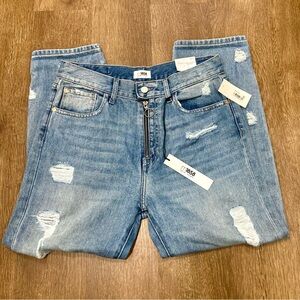 M1858 Women’s Jeans Frida Classic High Rise Straight  Size 8 NWT Light Wash